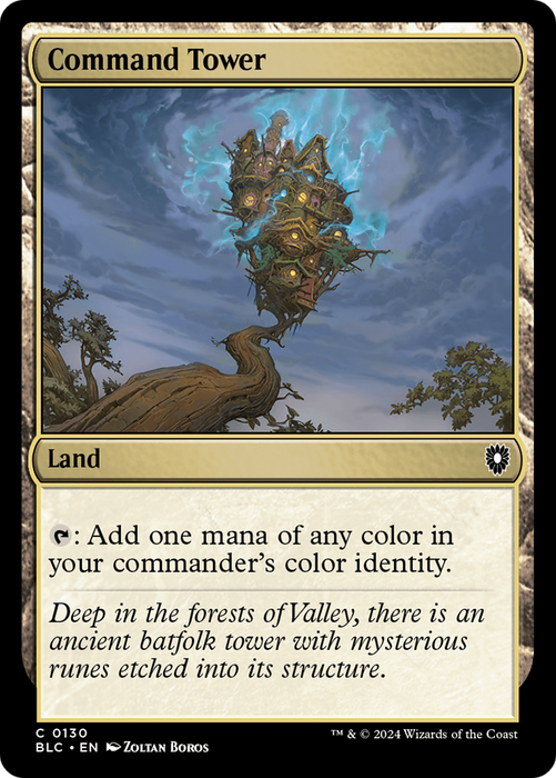 Command Tower (BLC-130) - Bloomburrow Commander - for just $0.10! 