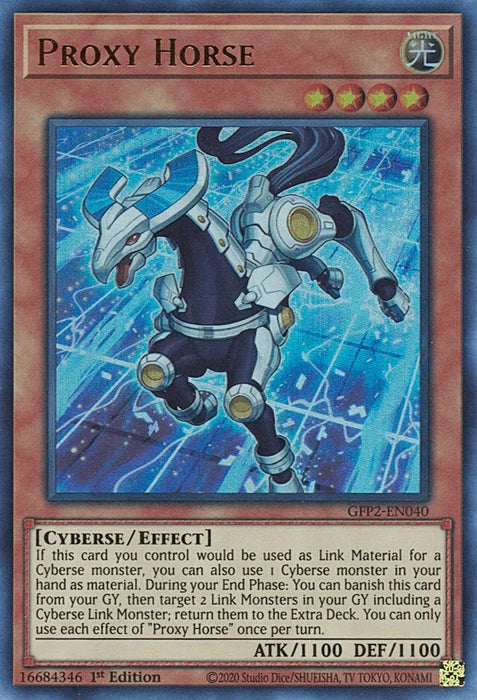 Proxy Horse [GFP2-EN040] Ultra Rare - for just $0.10! 