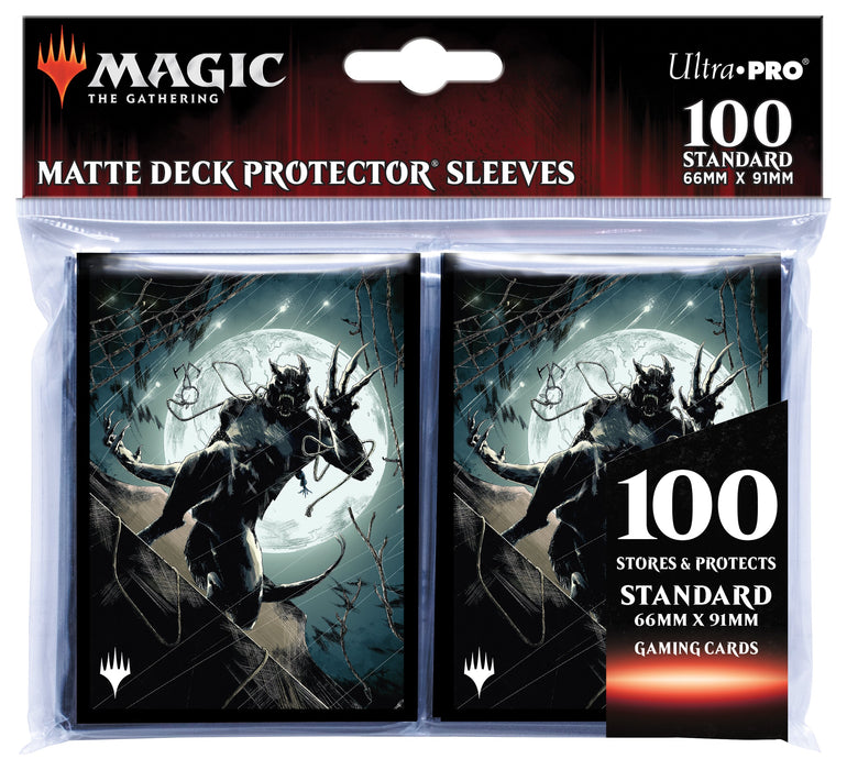 Ultra PRO: Standard 100ct Sleeves - Innistrad Midnight Hunt (Seafaring Werewolf) - Just $0! Shop now at Retro Gaming of Denver