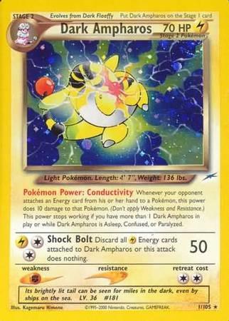 Dark Ampharos (1/105) [Neo Destiny Unlimited] - for just $45.75! 