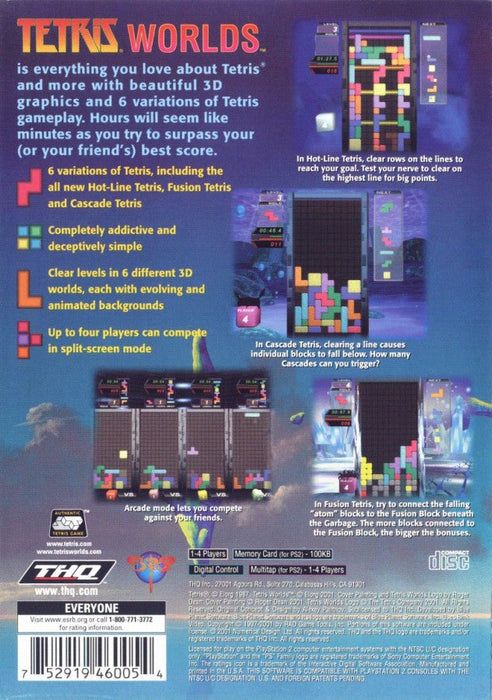 Tetris Worlds – PlayStation 2 (PS2) - for just $0! 