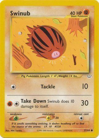 Swinub (57/64) [Neo Revelation Unlimited] - for just $0.25! 