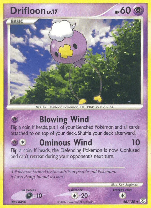 Drifloon (46/130) [Diamond & Pearl: Base Set] - for just $0.30! 