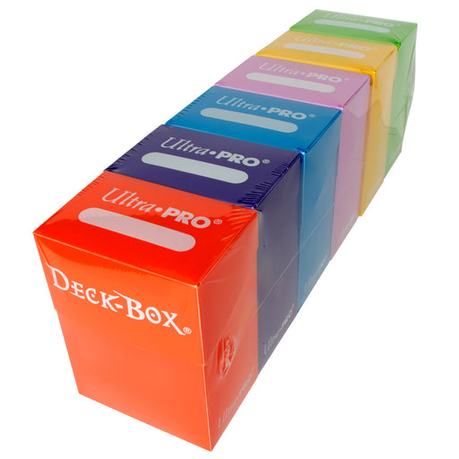 Ultra PRO: Deck Box Bundle (Orange, Purple, Blue, Pink, Yellow and Green) - Just $0! Shop now at Retro Gaming of Denver