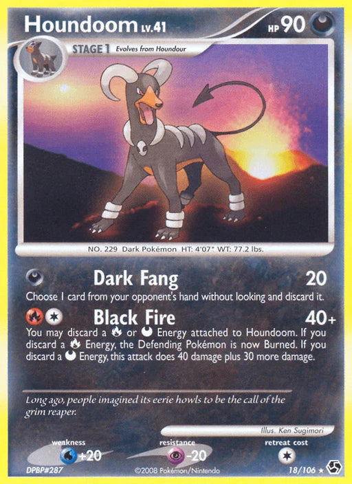 Houndoom (18/106) [Diamond & Pearl: Great Encounters] - for just $2.25! 