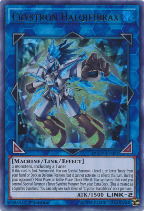 Crystron Halqifibrax [DUOV-EN001] Ultra Rare - for just $0.25! 