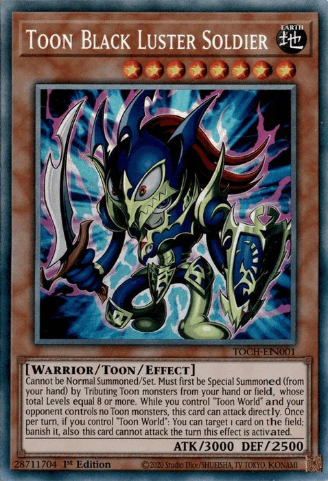 Toon Black Luster Soldier [TOCH-EN001] Collector's Rare - for just $13.35! 