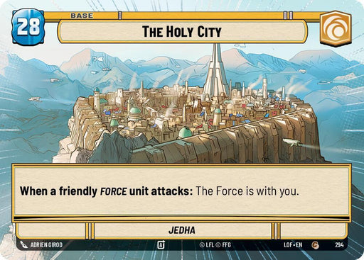 The Holy City // Shield (294 // t02) (Hyperspace) (294 // T02) [Legends of the Force] - for just $0.10! 