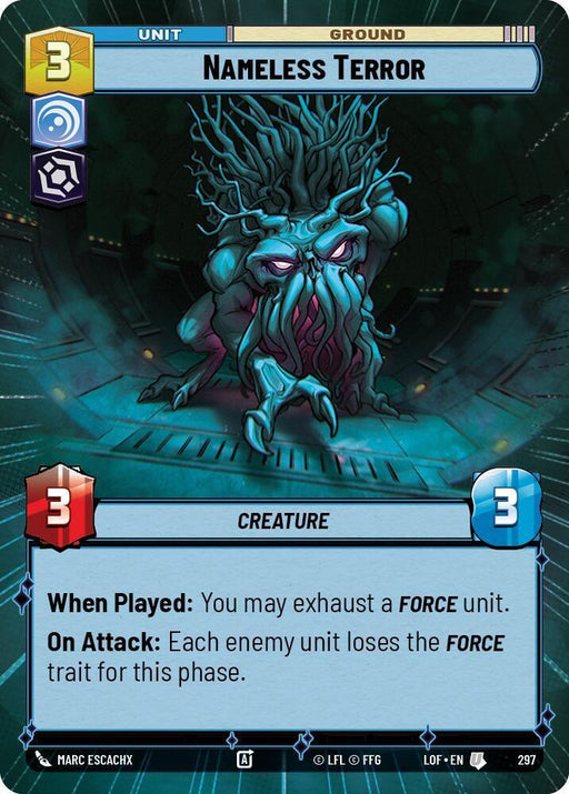 Nameless Terror (297) (Hyperspace) (297) [Legends of the Force] - for just $0.10! 