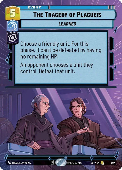 The Tragedy of Plagueis (307) (Hyperspace) (307) [Legends of the Force] - for just $0.40! 