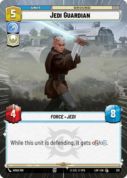 Jedi Guardian (313) (Hyperspace) (313) [Legends of the Force] - for just $0.10! 
