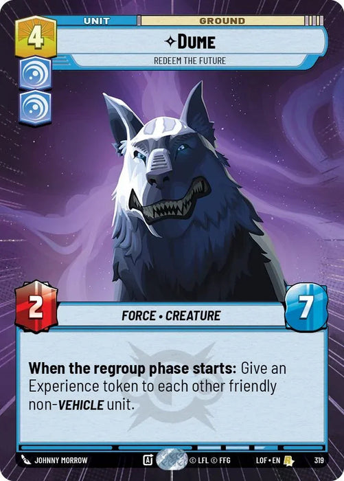 Dume (319) - Redeem the Future (Hyperspace) (319) [Legends of the Force] - for just $0.45! 
