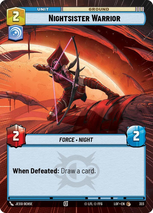 Nightsister Warrior (323) (Hyperspace) (323) [Legends of the Force] - for just $0.20! 