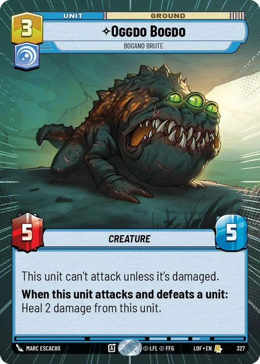 Oggdo Bogdo (327) - Bogano Brute (Hyperspace) (327) [Legends of the Force] - for just $0.50! 