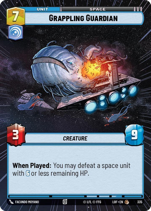 Grappling Guardian (335) (Hyperspace) (335) [Legends of the Force] - for just $0.10! 