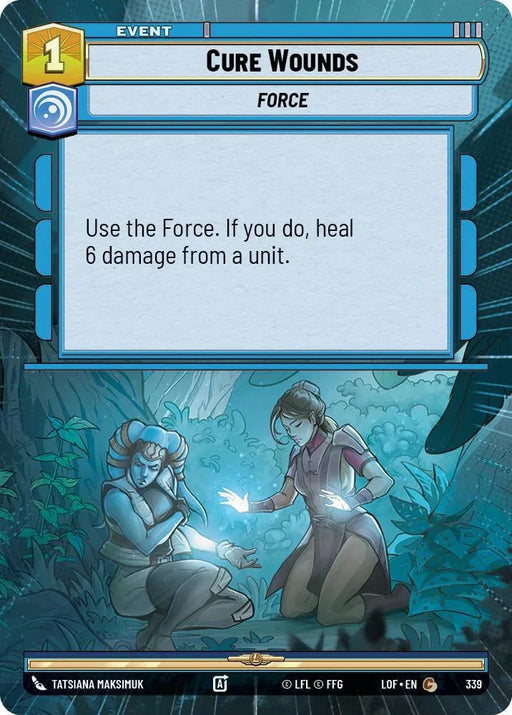 Cure Wounds (339) (Hyperspace) (339) [Legends of the Force] - for just $0.10! 