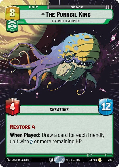 The Purrgil King (385) - Leading The Journey (Hyperspace) (385) [Legends of the Force] - for just $0.40! 