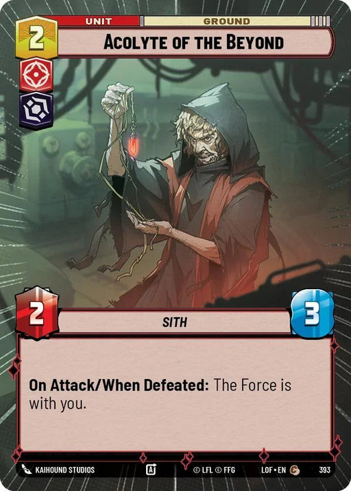 Acolyte of the Beyond (393) (Hyperspace) (393) [Legends of the Force] - for just $0.10! 