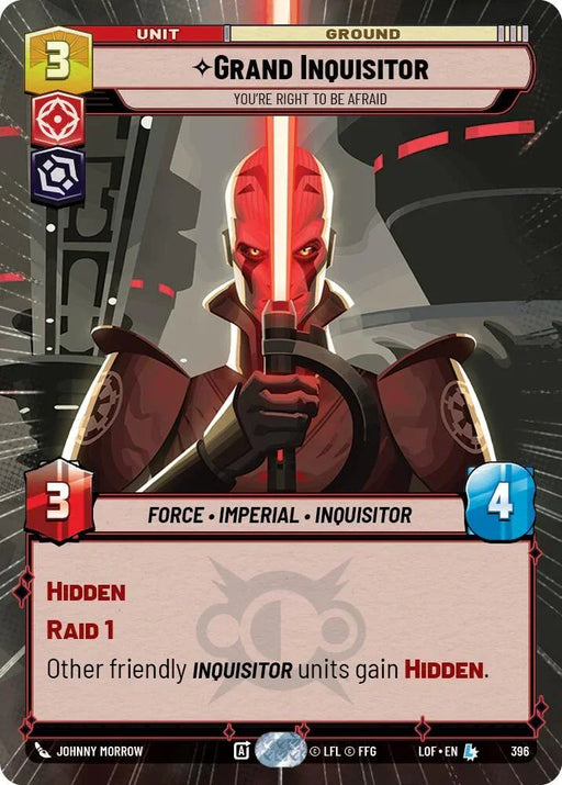 Grand Inquisitor (396) - You're Right to Be Afraid (Hyperspace) (396) [Legends of the Force] - for just $1.05! 