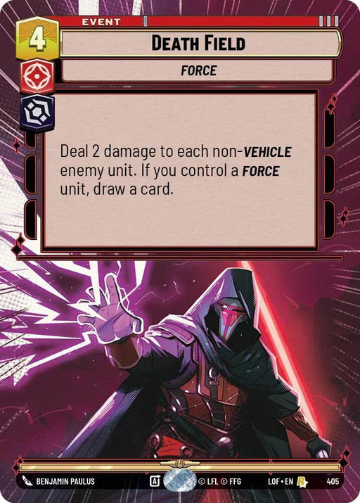 Death Field (405) (Hyperspace) (405) [Legends of the Force] - for just $0.50! 