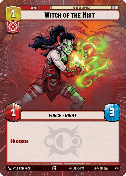 Witch of the Mist (418) (Hyperspace) (418) [Legends of the Force] - for just $0.10! 