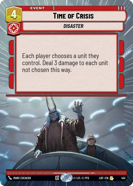 Time of Crisis (441) (Hyperspace) (441) [Legends of the Force] - for just $0.25! 