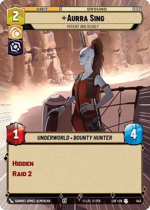 Aurra Sing (443) - Patient and Deadly (Hyperspace) (443) [Legends of the Force] - for just $0.35! 