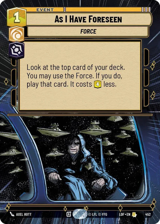 As I Have Foreseen (452) (Hyperspace) (452) [Legends of the Force] - for just $0.30! 