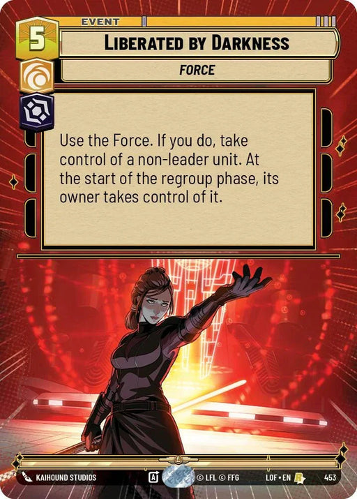 Liberated by Darkness (453) (Hyperspace) (453) [Legends of the Force] - for just $1.50! 