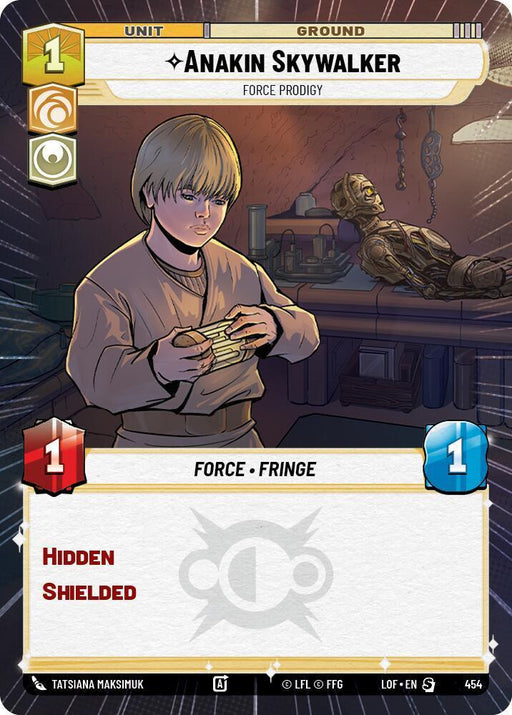Anakin Skywalker (454) - Force Prodigy (Hyperspace) (454) [Legends of the Force] - for just $0.20! 