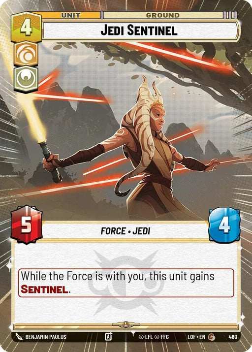 Jedi Sentinel (460) (Hyperspace) (460) [Legends of the Force] - for just $0.10! 