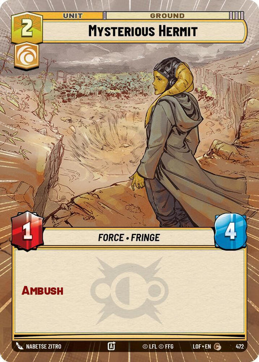 Mysterious Hermit (472) (Hyperspace) (472) [Legends of the Force] - for just $0.10! 