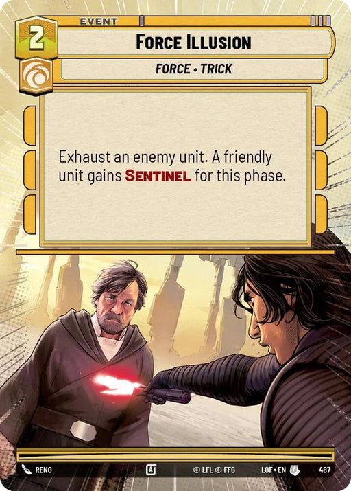 Force Illusion (487) (Hyperspace) (487) [Legends of the Force] - for just $0.10! 