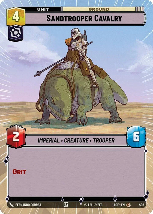 Sandtrooper Cavalry (496) (Hyperspace) (496) [Legends of the Force] - for just $0.10! 