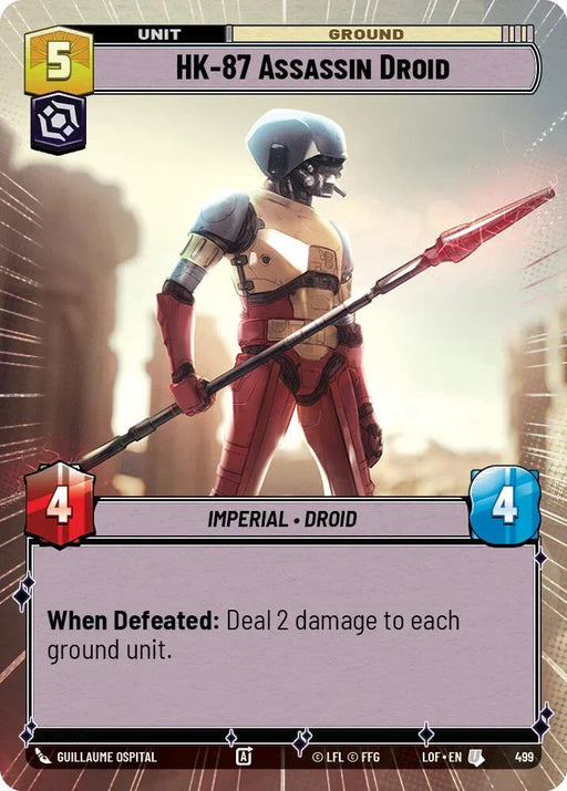 HK-87 Assassin Droid (499) (Hyperspace) (499) [Legends of the Force] - for just $0.10! 