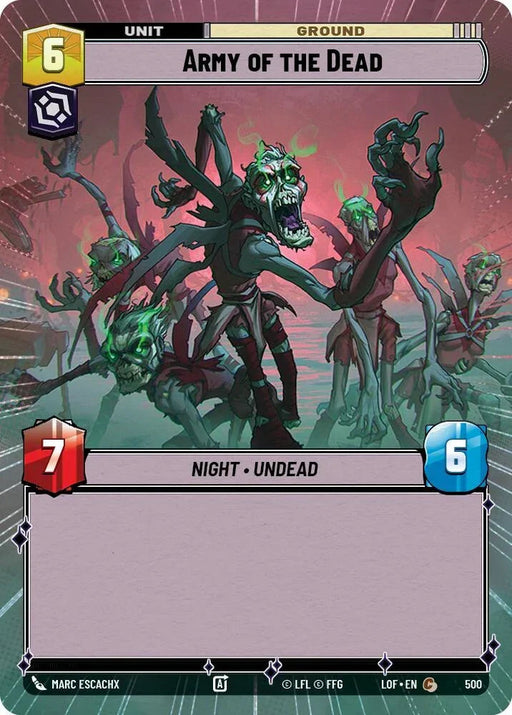 Army of the Dead (500) (Hyperspace) (500) [Legends of the Force] - for just $0.10! 