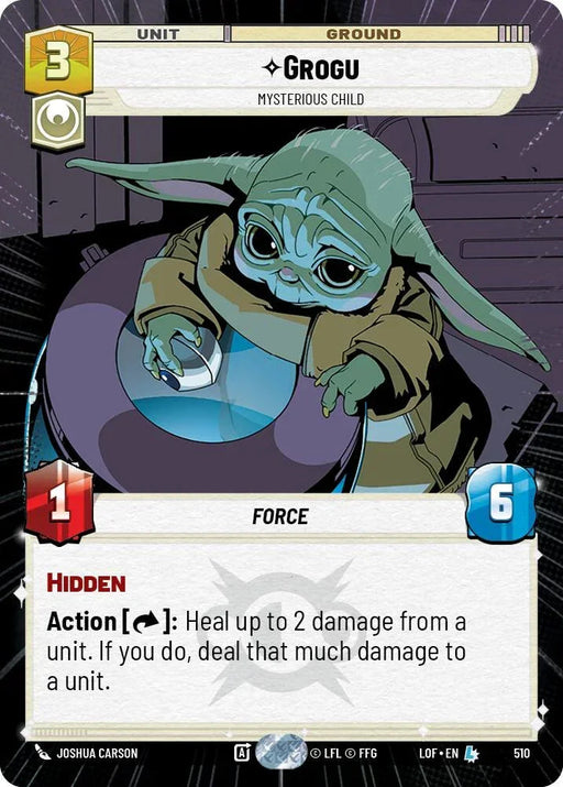 Grogu (510) - Mysterious Child (Hyperspace) (510) [Legends of the Force] - for just $1.80! 