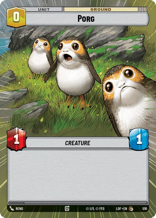 Porg (518) (Hyperspace) (518) [Legends of the Force] - for just $0.25! 