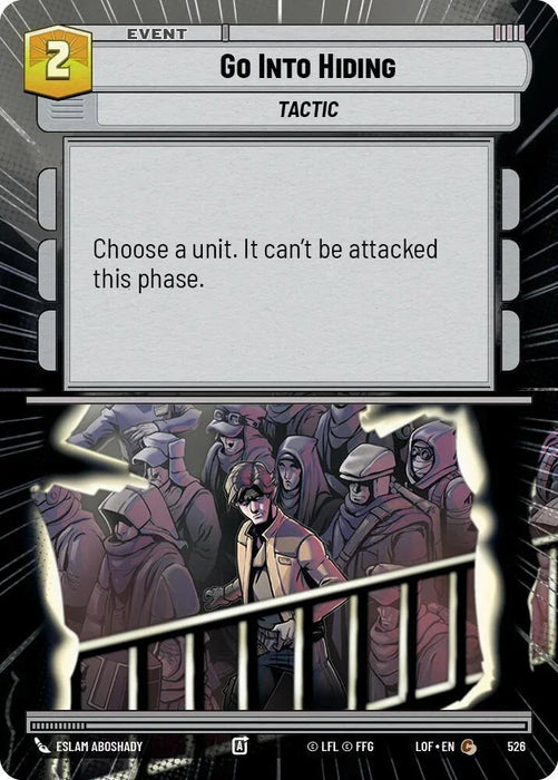 Go Into Hiding (526) (Hyperspace) (526) [Legends of the Force] - for just $0.10! 