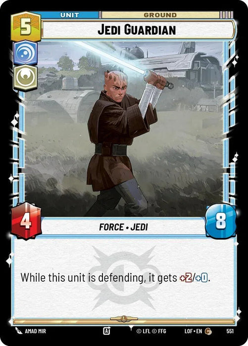 Jedi Guardian (551) (Foil) (551) [Legends of the Force] - for just $0.10! 