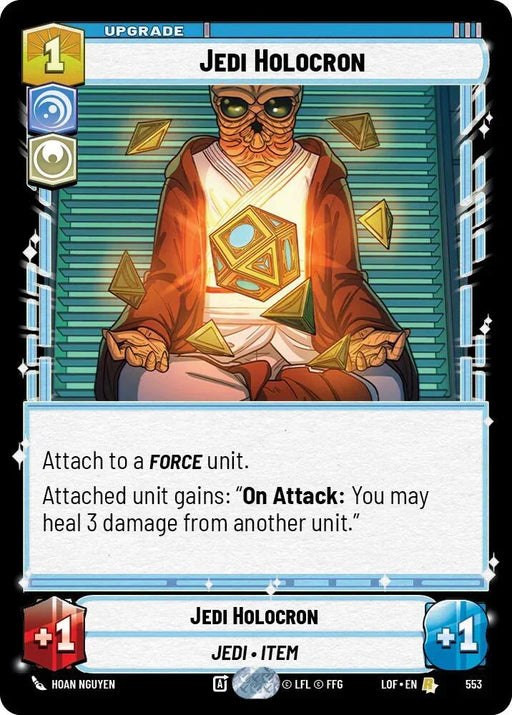 Jedi Holocron (553) (Foil) (553) [Legends of the Force] - for just $0.15! 