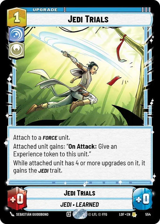 Jedi Trials (554) (Foil) (554) [Legends of the Force] - for just $0.10! 