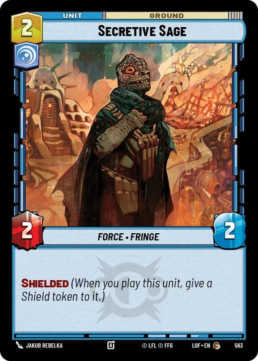 Secretive Sage (563) (Foil) (563) [Legends of the Force] - for just $0.10! 