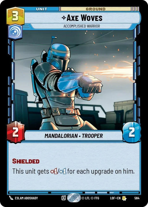 Axe Woves (564) - Accomplished Warrior (Foil) (564) [Legends of the Force] - for just $0.70! 
