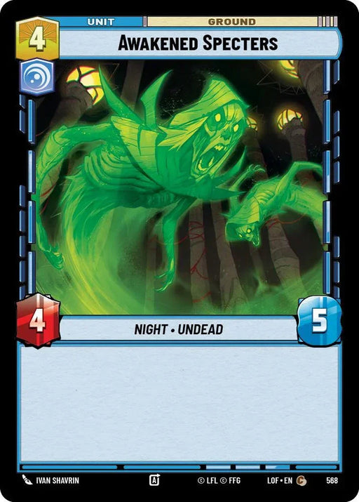 Awakened Specters (568) (Foil) (568) [Legends of the Force] - for just $0.10! 