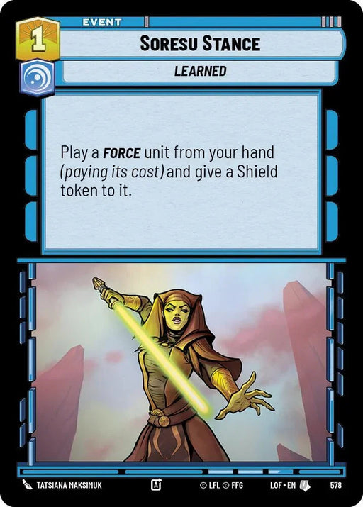 Soresu Stance (578) (Foil) (578) [Legends of the Force] - for just $0.10! 