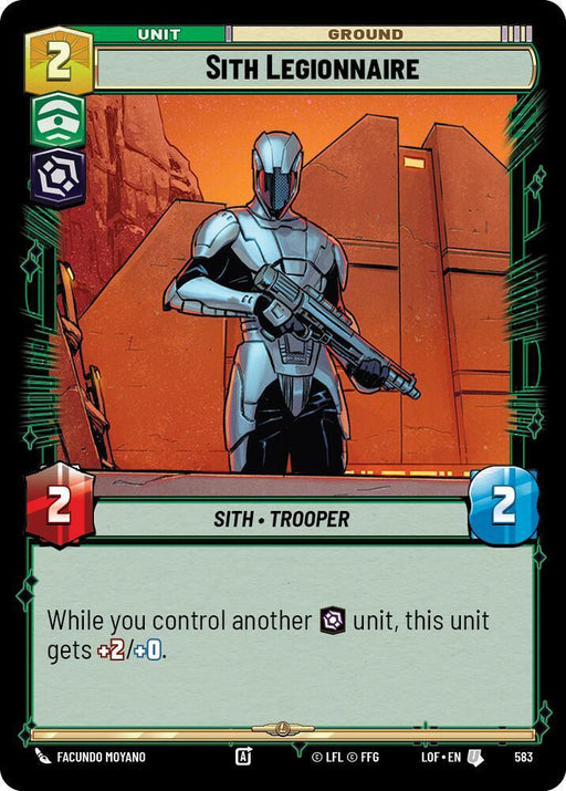 Sith Legionnaire (583) (Foil) (583) [Legends of the Force] - for just $0.10! 