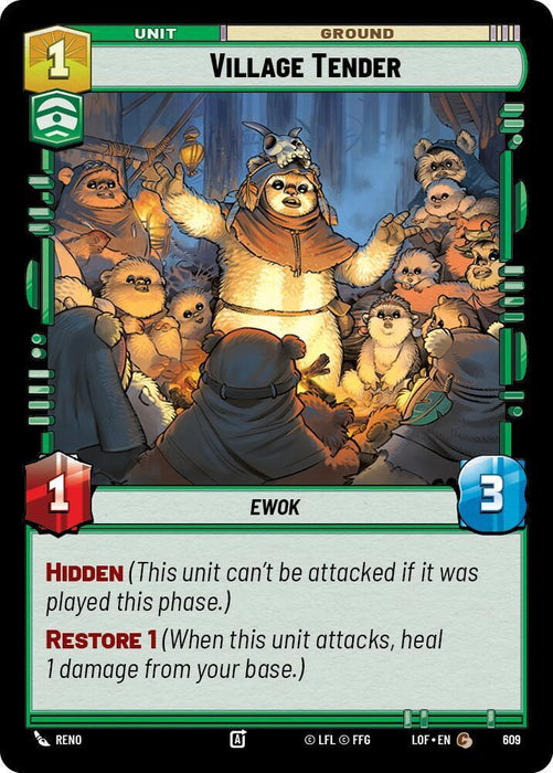 Village Tender (609) (Foil) (609) [Legends of the Force] - for just $0.10! 