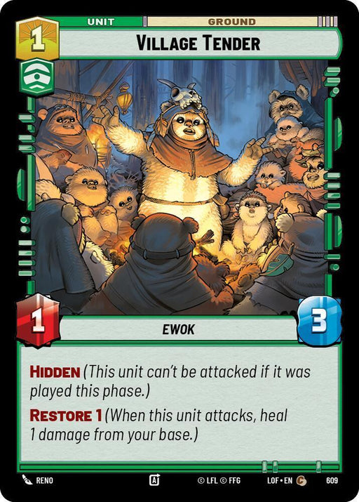 Village Tender (609) (Foil) (609) [Legends of the Force] - for just $0.10! 