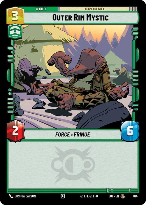 Outer Rim Mystic (614) (Foil) (614) [Legends of the Force] - for just $0.10! 